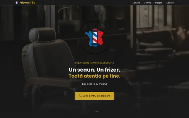 Site-ul Frizerul Tău